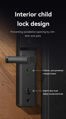 Glomarket Tuya Wifi Smart Lock อลูมิเนียม ประตูไม้ การรับรู้ใบหน้า ลายมือ ลายนิ้วมือชีวภาพ ลายดิจิตอล