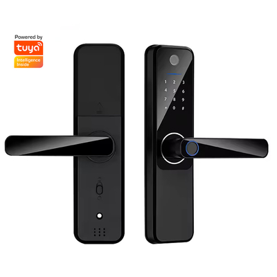 โกลมาร์เก็ต Wifi Biometric อิเล็กทรอนิกส์ อัพพลิเคชั่น Tuya Remote Smart Lock Smart Fingerprint ประตูล็อคด้วยตาแมว