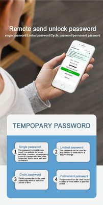 โกลมาร์เก็ต Wifi Biometric อิเล็กทรอนิกส์ อัพพลิเคชั่น Tuya Remote Smart Lock Smart Fingerprint ประตูล็อคด้วยตาแมว