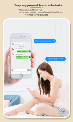 Glomarket Smart Tuya ล็อคประตูกันน้ํา ล็อคประตูเลื่อน ริ้วมือ รหัสผ่าน การควบคุมระยะไกล มือถือล็อคอิเล็กทรอนิกส์ที่ปัญญา