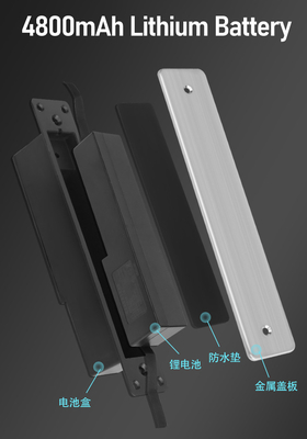 Glomarket Courtyard Villa Gate Lock ความปลอดภัยสูง กันน้ํา ฉลาด ดับสองลายนิ้วมือ Password Smart Lock