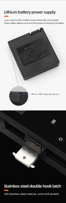 Glomarket Tuya Smart 3d Face Recognition Wifi ล็อคประตูกระจก ปริมษ์บัตรรหัสผ่าน ล็อคประตูกระจกอิเล็กทรอนิกส์ สําหรับสํานักงาน