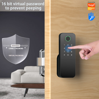 Glomarket Outdoor อิเล็กทรอนิกส์สมาธิลายนิ้วมือ Password ล็อคดิจิตอล Tuya Ttlock ล็อคประตูสมาร์ท