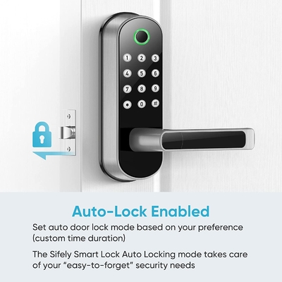 โกลมาร์เก็ต Smart Home Security ล็อคดิจิตอล Tuya Wifi ล็อคประตูอัจฉริยะแบบชีวมาตรฐาน