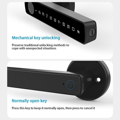 Glomarket Tuya Ble ล็อคสมาร์ท ความปลอดภัย อิเล็กทรอนิกส์ Keyless Smart Door Handle Lock ล็อคห้องใน