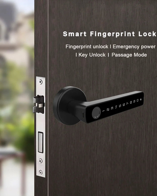 Glomarket Tuya Ble ล็อคสมาร์ท ความปลอดภัย อิเล็กทรอนิกส์ Keyless Smart Door Handle Lock ล็อคห้องใน