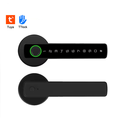 Glomarket Tuya Ble ล็อคสมาร์ท ความปลอดภัย อิเล็กทรอนิกส์ Keyless Smart Door Handle Lock ล็อคห้องใน