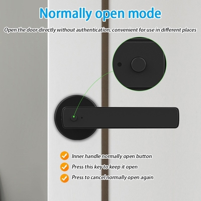 Glomarket Tuya Ble ล็อคสมาร์ท ความปลอดภัย อิเล็กทรอนิกส์ Keyless Smart Door Handle Lock ล็อคห้องใน