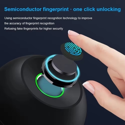 Glomarket ขายส่งปลีก อัจฉริยะกลม ปุ่มกลมล็อค keyless Smart Door Handle Lock Tuya App Control ล็อคประตูลายนิ้วมือสมาร์ท