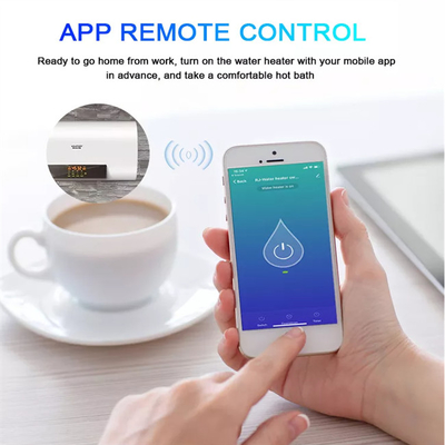 Glomarket Tuya กระจกสมาร์ท ทัชบัตตัน Wifi ตู้น้ําสมาร์ท สวิตช์ Alexa การควบคุมเสียง สวิตช์เครื่องทําน้ําร้อนสแตนดาร์ท EU