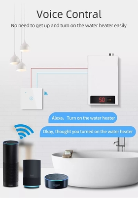 Glomarket Smart Home Remote Voice Control แผนที่สัมผัส เครื่องทําความร้อนน้ํา สวิตช์ Tuya เครื่องทําความร้อนไร้สาย