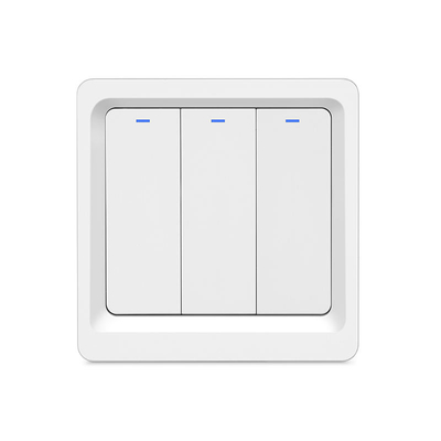 Glomarket Tuya WiFi Zigbee Smart Light Switch ปุ่มปุ่มป้ายกําแพง 1/2/3 กองแก๊งทํางานกับ Alexa Google Home