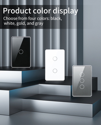 Glomarket Tuya Smart Switch Wifi US แอลกริค วอล์ท สวิตช์ Google Home Alexa Light Lamp Touch Switch การควบคุมแอพ