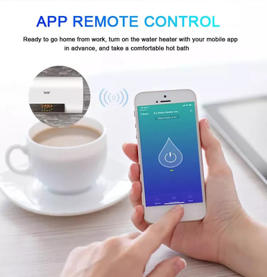 Glomarket Tuya Smart Wifi เครื่องทำน้ำอุ่น Switch Us Standard 20A Wireless Remote Control Voice Timer Google Home Alexa