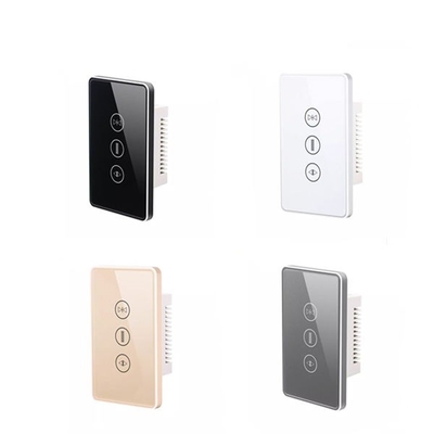 Glomarket Us Standard Tuya Wifi Smart Curtain Switch Touch Button Voice Control Smart Shutter Switch Alexa Google Home