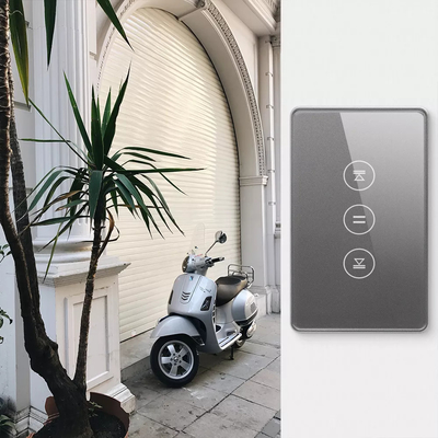 Glomarket Us Standard Tuya Wifi Smart Curtain Switch Touch Button Voice Control Smart Shutter Switch Alexa Google Home