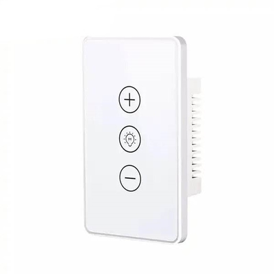 Glomarket Digital Smart Switch Light Wifi Dimmer เครื่องแก้วไร้สายสัมผัส แผนไฟผนัง แผนไฟสวิทช์ Tuya Remote Control With Alexa