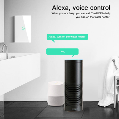 Glomarket Tuya Wifi เครื่องทําน้ําอุ่นสมาร์ท สวิตช์ APP ระยะไกล US Boiler Touch Switch กับ Alexa Google สําหรับ Smart Home
