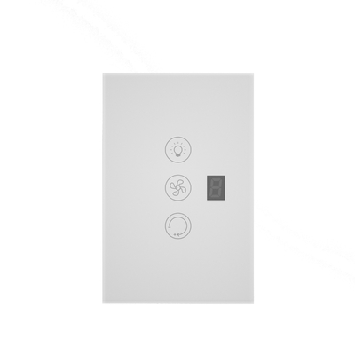 Glomarket Tuya Wifi Smart Fan Switch Tuya Smart Switch แฟนสปีด ไฟเปิดปิด การควบคุมเสียง การควบคุมสวิตช์สแตนดาร์ท EU / US