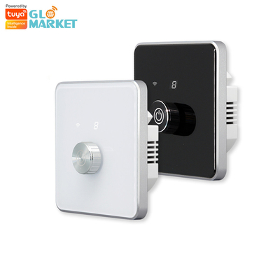 Glomarket Smart Home Dimmer Switch Tuya Zigbee การควบคุมเสียง Knob Dimming ปรับความสว่างด้วยจอดิจิตอล