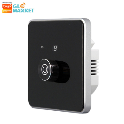Glomarket Smart Home Dimmer Switch Tuya Zigbee การควบคุมเสียง Knob Dimming ปรับความสว่างด้วยจอดิจิตอล