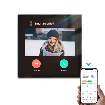 Glomarket Tuya Smart 4 นิ้ว มัลติ-ฟუნქชั่น แผนควบคุมจอสัมผัส Alexa Voice Zigbee การควบคุมกลาง