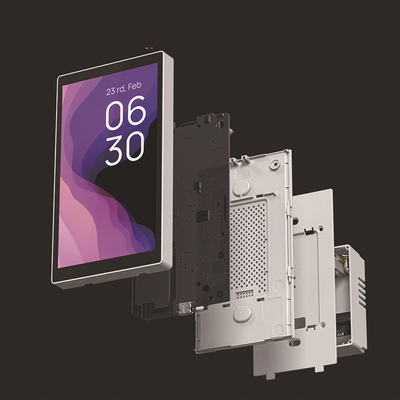 Glomarket Tuya 5 นิ้ว Wifi Zigbee Gateway แพเนลควบคุมบ้านสมาร์ท มัลติฟังก์ชัน มิวสิควอล์ด ทัชสกรีน Tuya Center