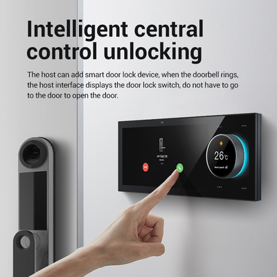 Glomarket Tuya Wifi Smart 6 Inch Control Panel มัลติฟункชั่นในตัว Zigbee Gateway เครื่องควบคุมบ้านฉลาด โฮสต์ฉลาด