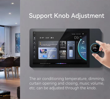 Glomarket Tuya Wifi Smart 6 Inch Control Panel มัลติฟункชั่นในตัว Zigbee Gateway เครื่องควบคุมบ้านฉลาด โฮสต์ฉลาด