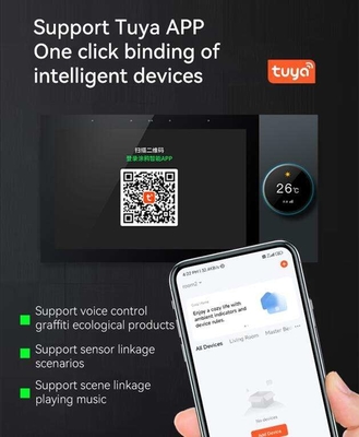 Glomarket Tuya Wifi Smart 7 Inch Control Panel Multi-function Ble Music Wall Touch Screen ซิกบี ฮับ เกตเวย์ การควบคุมกลาง