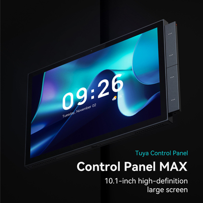 โกลมาร์เก็ต Tuya Smart Home Control Panel 10 นิ้ว หน้าจอ BLE Zigbee Gateway อาคารอินเตอร์คอม
