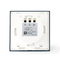 ซ็อกเก็ตสมาร์ท OEM 16A EU ฉลาด Plug Socket 2.4GHz WiFi สีขาว