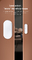 เซ็นเซอร์ประตูหน้าต่าง Zigbee สีขาว แอประบบเตือนประตู Wifi รีโมทคอนโทรล