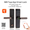 ล็อคประตูอัจฉริยะ Micro USB ล็อคลายนิ้วมือ IML Tuya